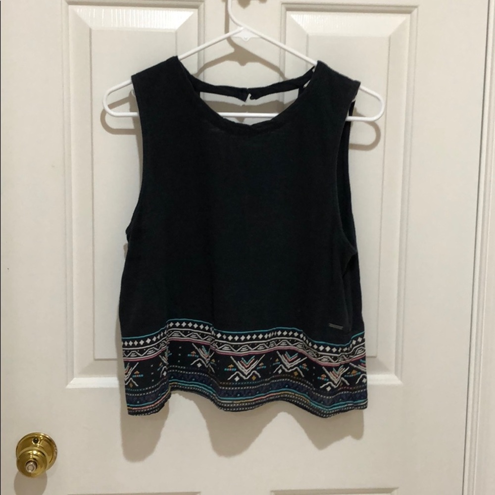 ROXY Tank Top with Beaded Designs